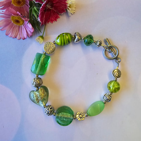 Green Bracelet 22cm