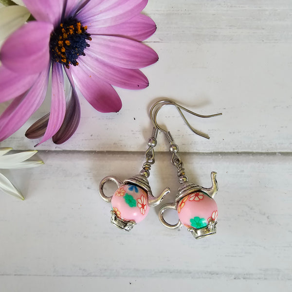 Quaint Teapot Earrings