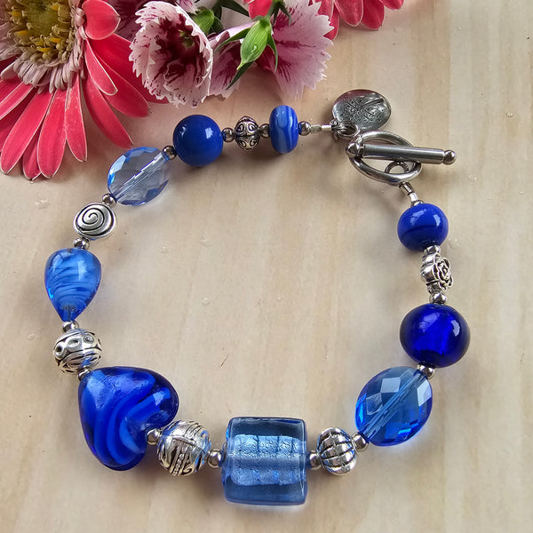 Cobalt Blue Bracelet 21.5cm