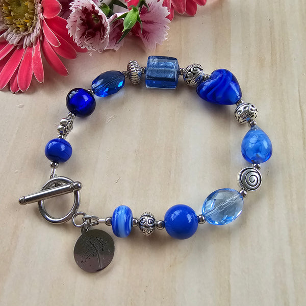 Cobalt Blue Bracelet 21.5cm