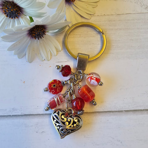 Keyring Red