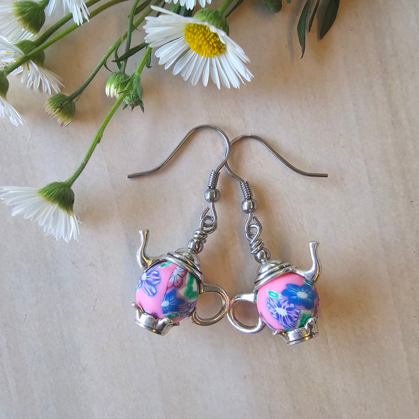 Quaint Teapot Earrings