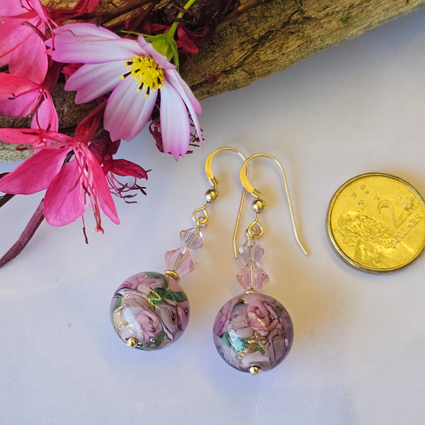 Bed of Roses Earrings