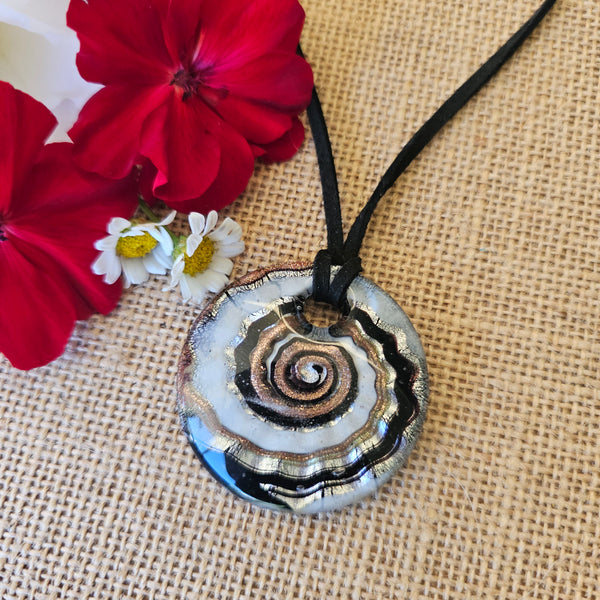 Glass Swirl Pendant