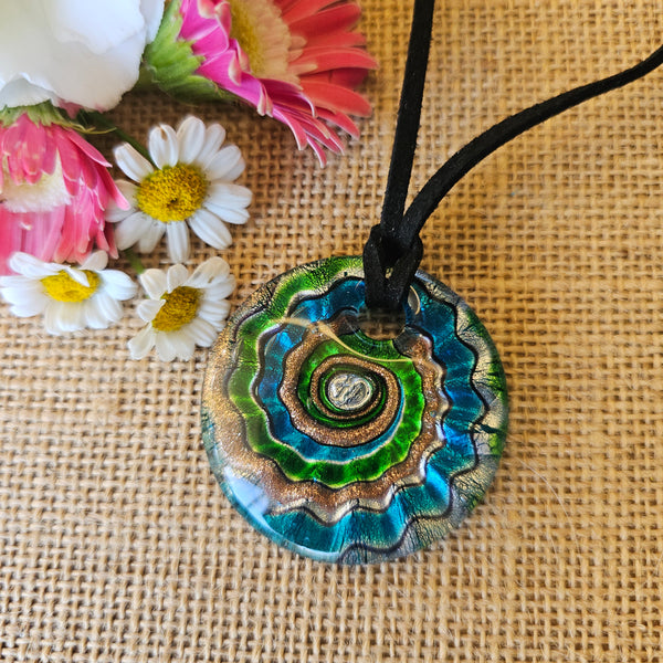 Glass Swirl Pendant