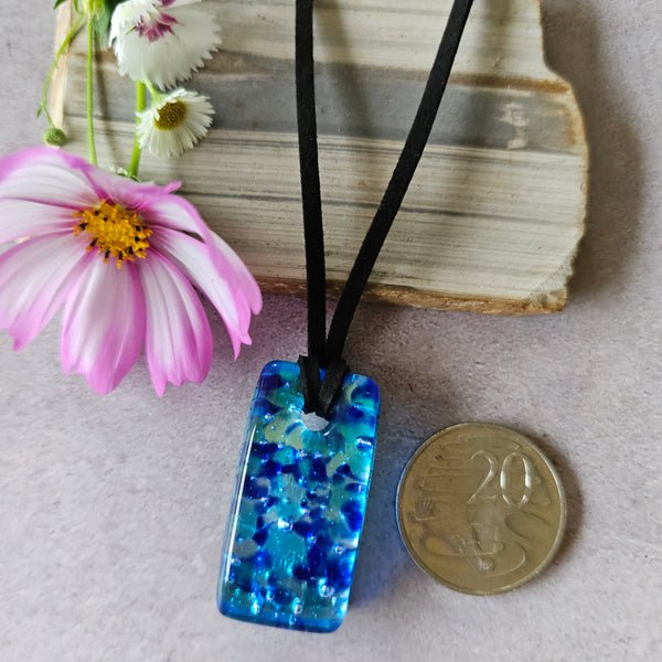 Murano Glass Rectangle Pendant