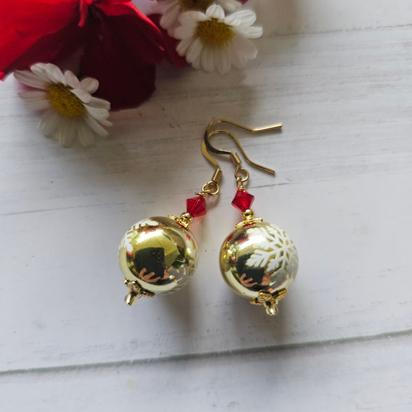 Christmas Baubles - Gold