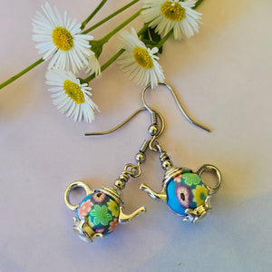 Quaint Teapot Earrings