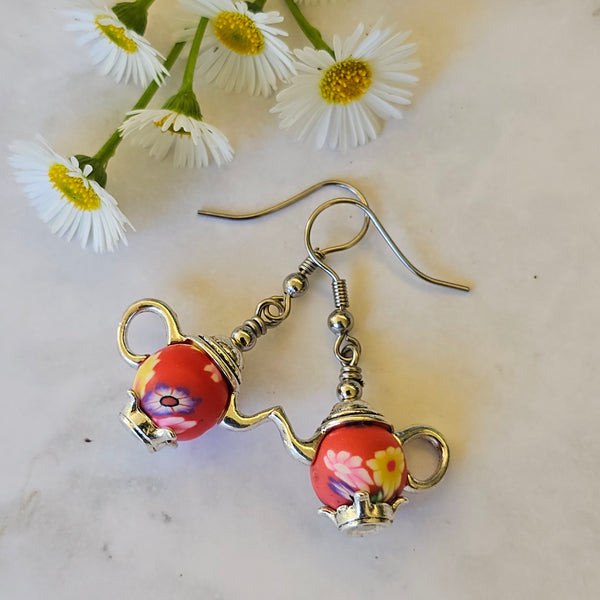 Quaint Teapot Earrings