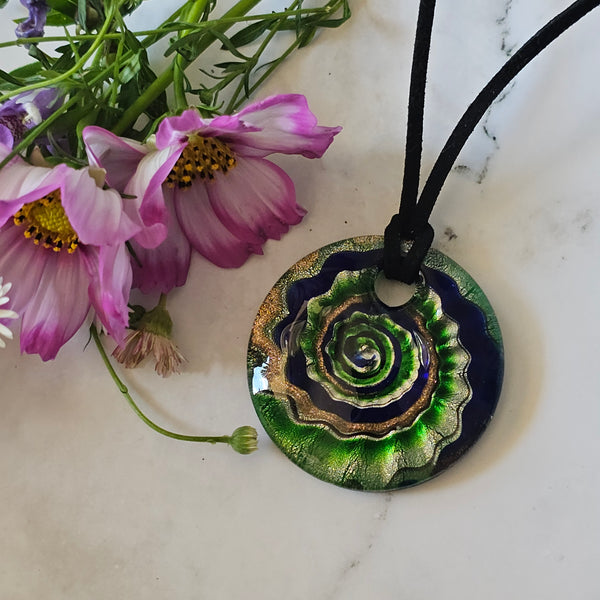 Glass Swirl Pendant