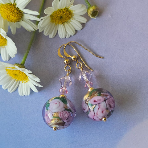 Bed of Roses Earrings