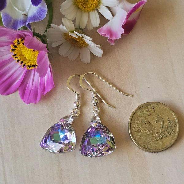 Crystal Trilliant Cut Earrings