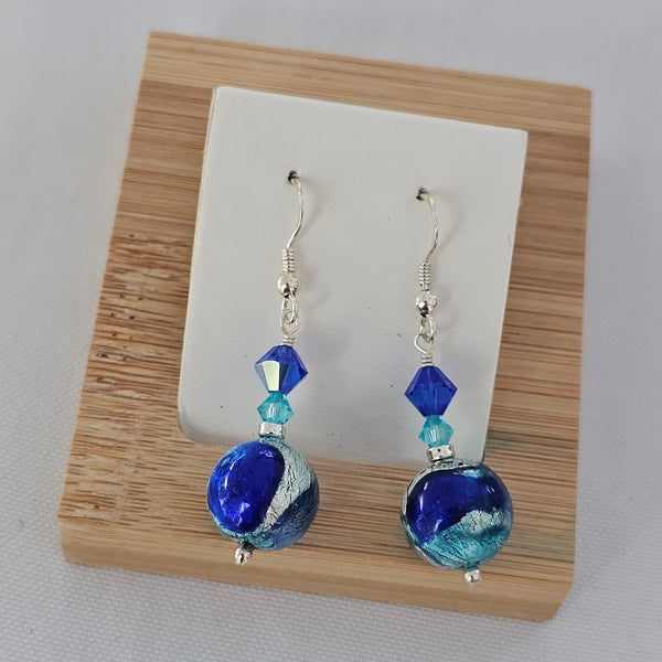 Machiavelli Murano Glass Earrings