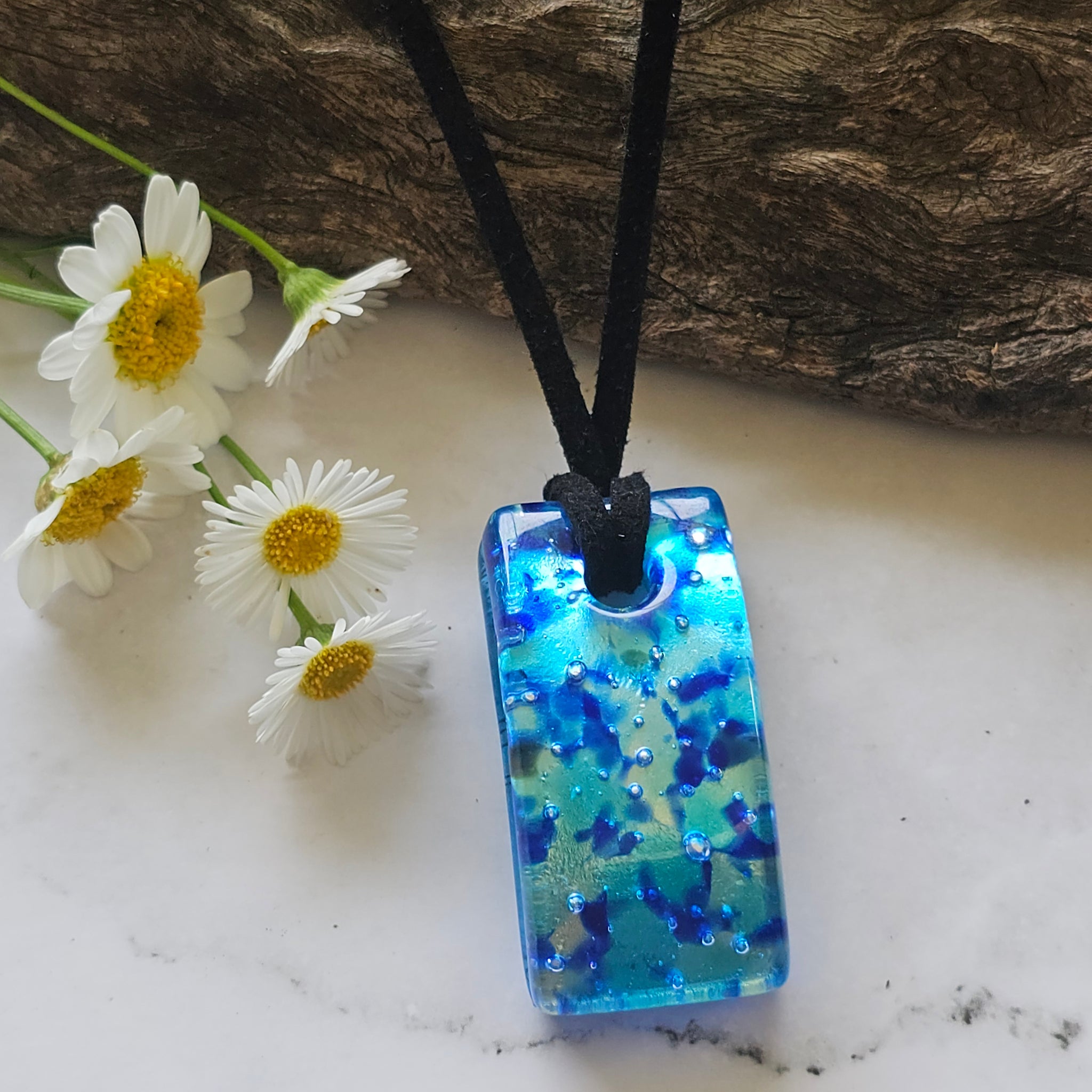 Murano Glass Rectangle Pendant