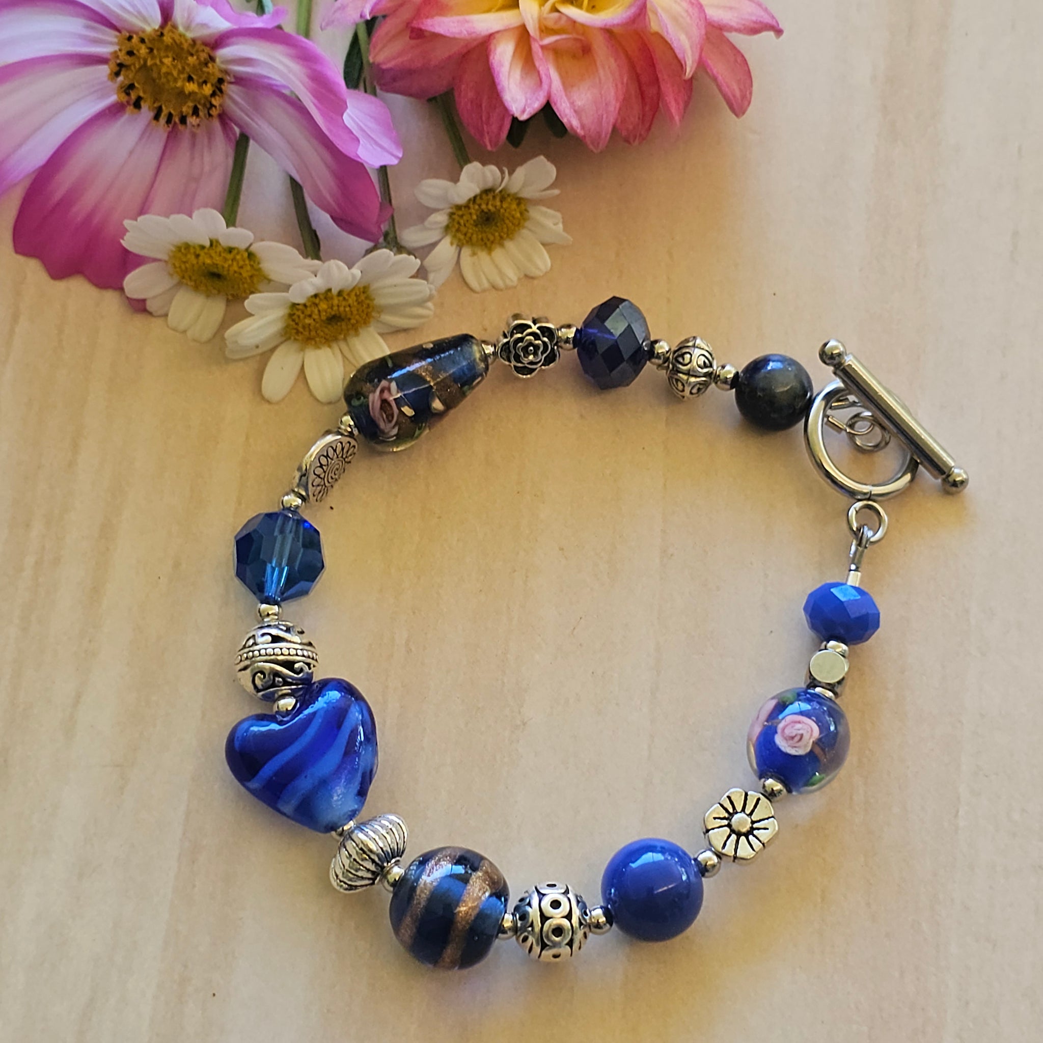 Deep Blue Bracelet - 21cm