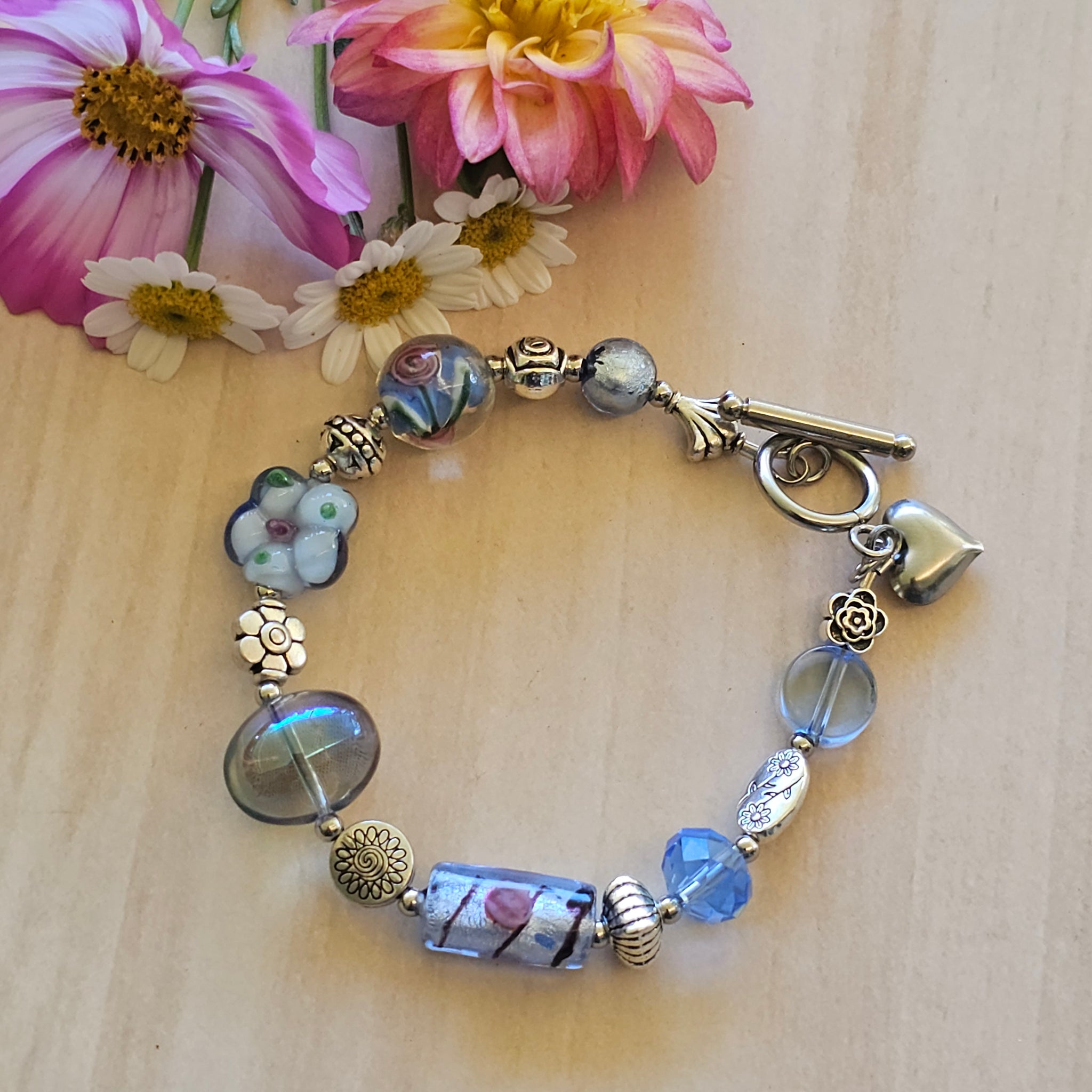 Pale Blue Bracelet - 20.5cm