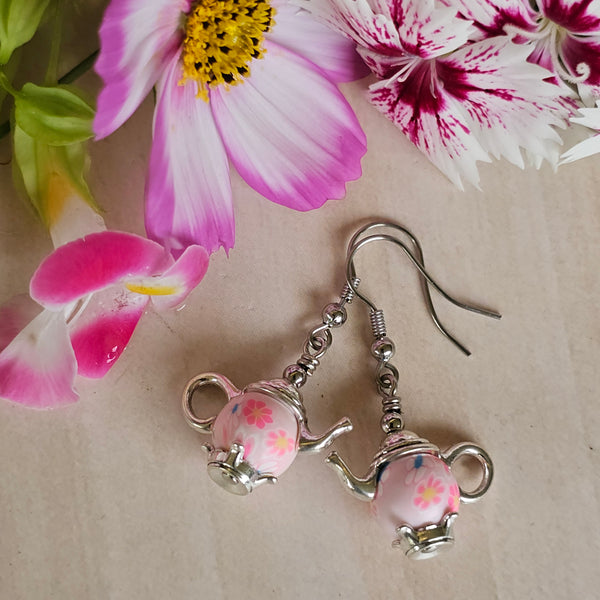 Quaint Teapot Earrings