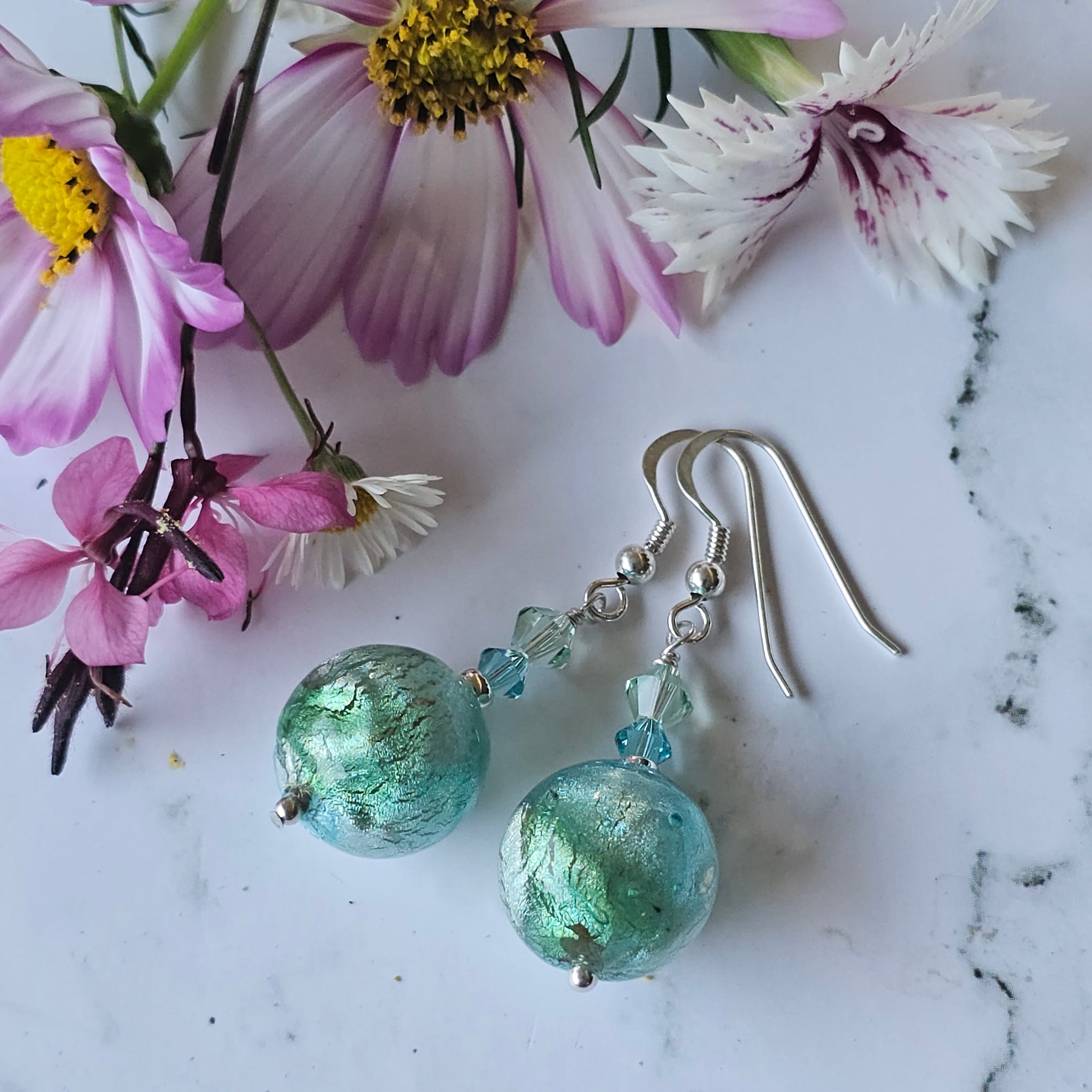 Machiavelli Murano Glass Earrings