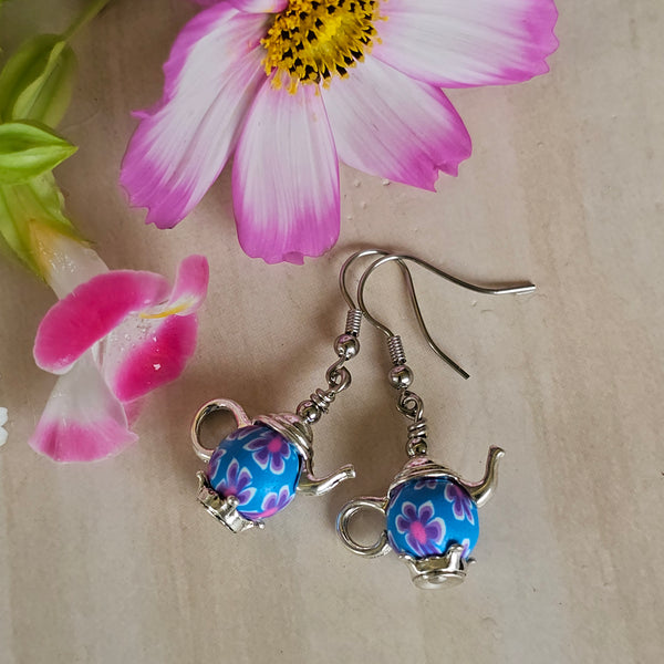 Quaint Teapot Earrings