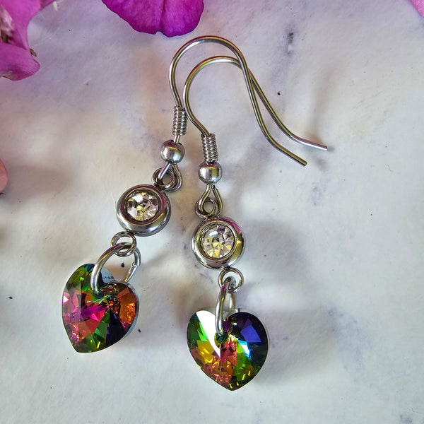 Swarovski Crystal Hearts